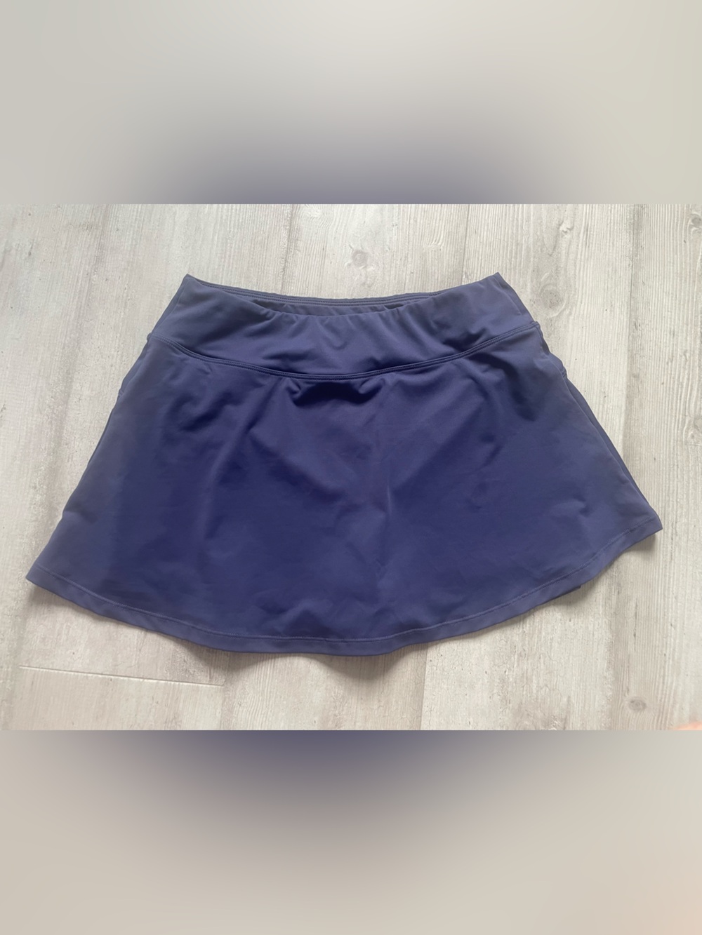Navy Active Skirt with Built-In shorts
